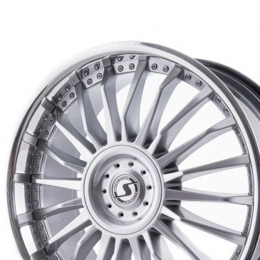 Schmidt CC-Line Edelstahlblende HighGloss Silver