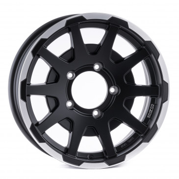 SPARCO DAKAR MATT BLACK LIP POLISHED