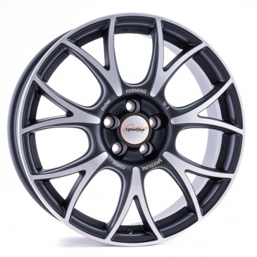 SPEEDLINE SL5 Vincitore JETBLACK MATT FRONTKOPIERT