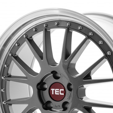 Tec Speedwheels GT EVO titan polished lip