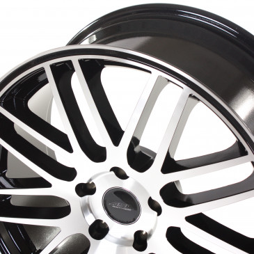 Tec Speedwheels GT1 black polished