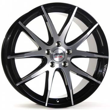 Tec Speedwheels GT3 Schwarz Glanz Frontpoliert