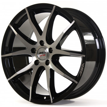 Tec Speedwheels GT3 schwarz poliert