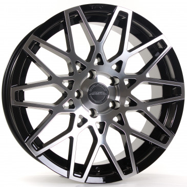 Tec Speedwheels GT4 Schwarz Glanz Frontpoliert