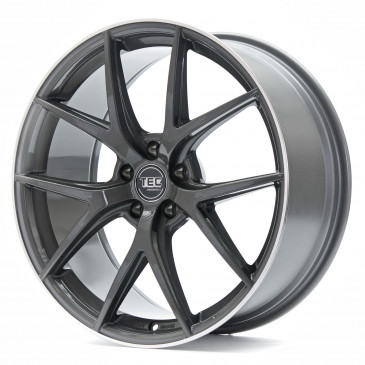 Tec Speedwheels GT6 dark grey polished lip