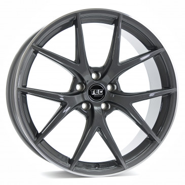Tec Speedwheels GT6 dark grey polished lip