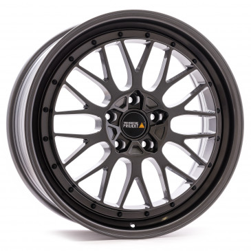 Twin Monotube Projekt V gunmetal glanz