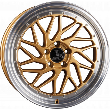 Ultrawheels UA14 GOLD / LIP POLISHED