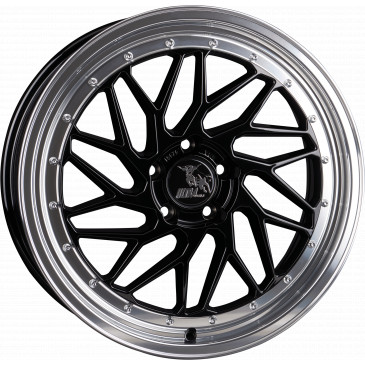 Ultrawheels UA14 BLACK / LIP POLISHED