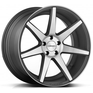 Vossen CV7 Deep Face Graphit Matt Machined