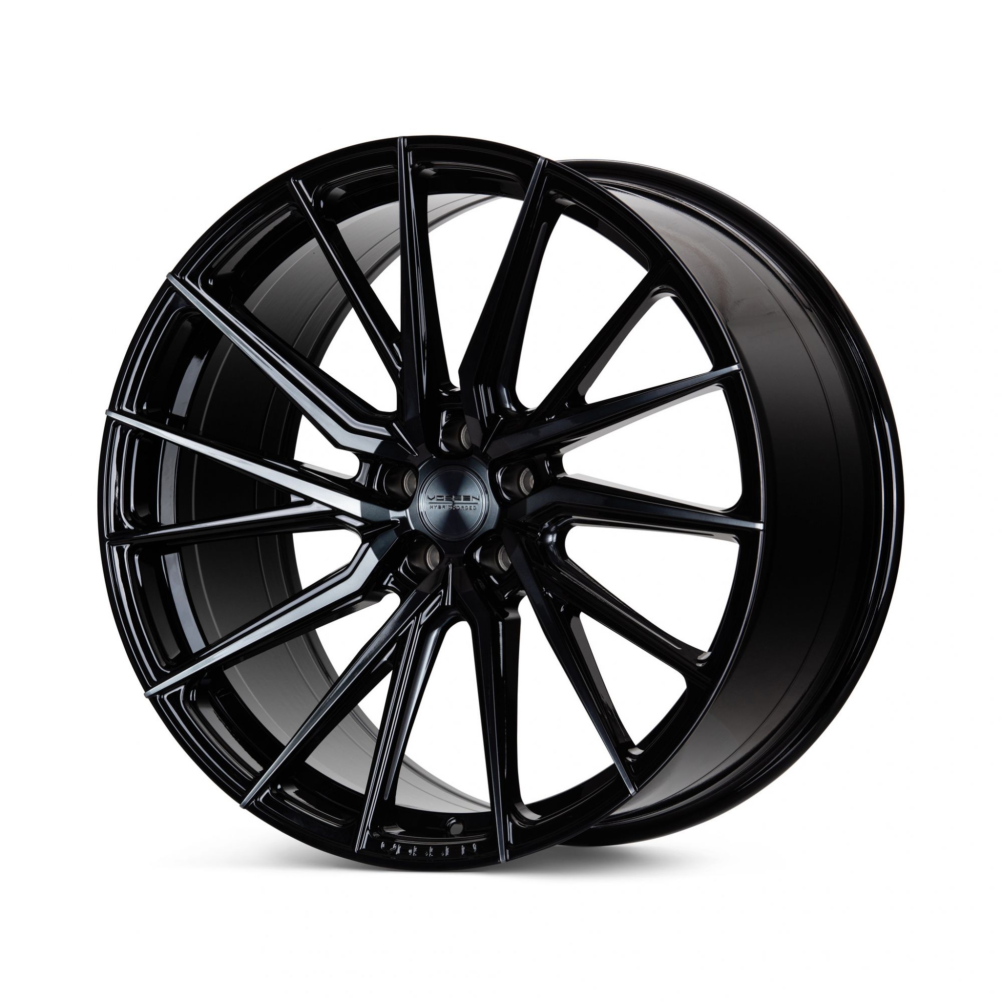 Vossen Hf T Flat Face Felgen Double Tinted Gloss Black Schwarz In