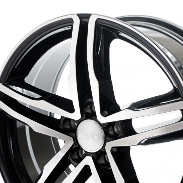 WHEELWORLD WH11 Schwarz Hochglanzpoliert
