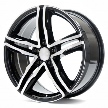 WHEELWORLD WH11 Schwarz Hochglanzpoliert