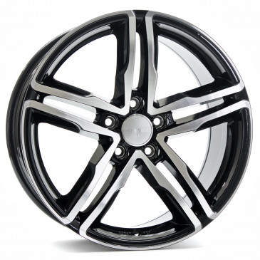 WHEELWORLD WH11 Schwarz Hochglanzpoliert