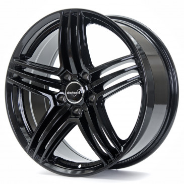 WHEELWORLD WH12 Schwarz glänzend lackiert