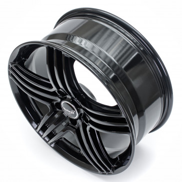 WHEELWORLD WH12 Schwarz glänzend lackiert