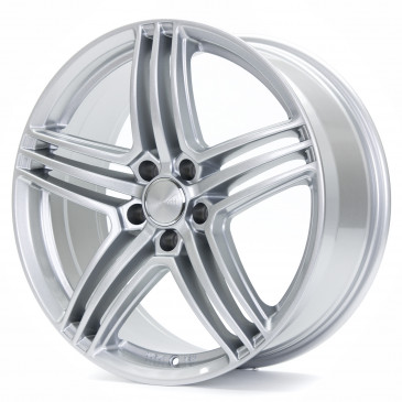 WHEELWORLD WH12 Arktic Silber lackiert