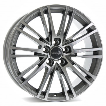WHEELWORLD WH18 Daytona Grau Hochglanzpoliert