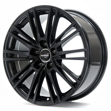 WHEELWORLD WH18 Schwarz glänzend lackiert