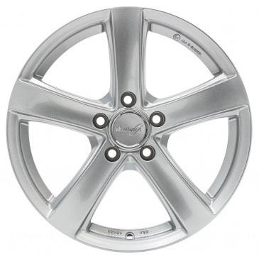 WHEELWORLD WH24 Race Silber lackiert