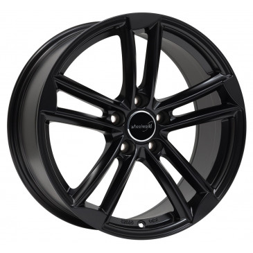 WHEELWORLD WH27 Schwarz matt lackiert