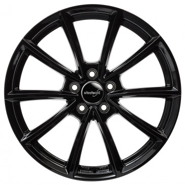 WHEELWORLD WH28 Schwarz glänzend lackiert
