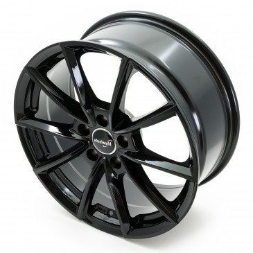 WHEELWORLD WH28 Schwarz glänzend lackiert