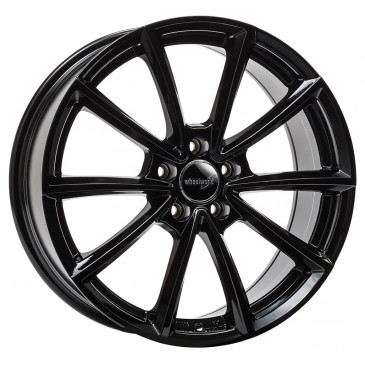 WHEELWORLD WH28 Schwarz glänzend lackiert