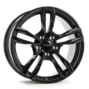 WHEELWORLD WH29 Schwarz glänzend lackiert