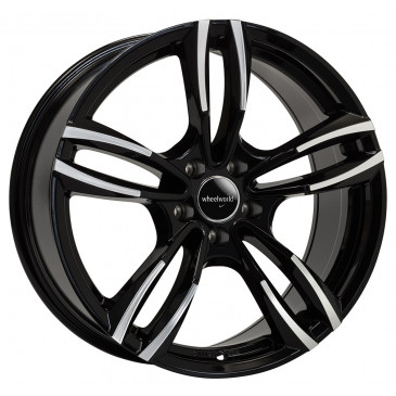 WHEELWORLD WH29 Schwarz Hochglanzpoliert