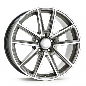 WHEELWORLD WH30 Daytona Grau Hochglanzpoliert