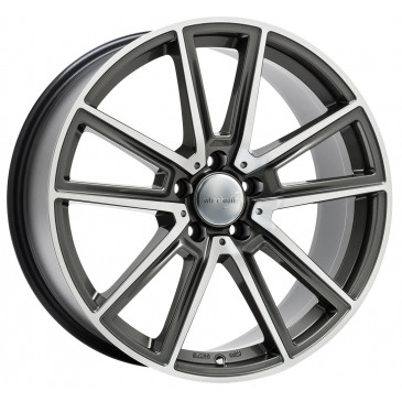 WHEELWORLD WH30 Daytona Grau Hochglanzpoliert