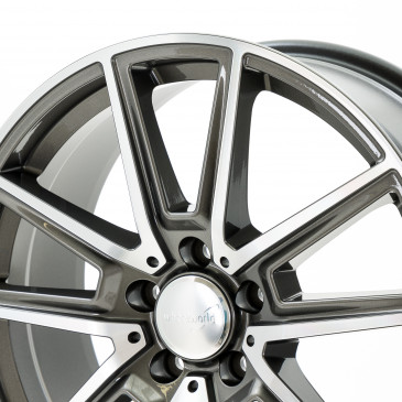 WHEELWORLD WH30 Daytona Grau Hochglanzpoliert
