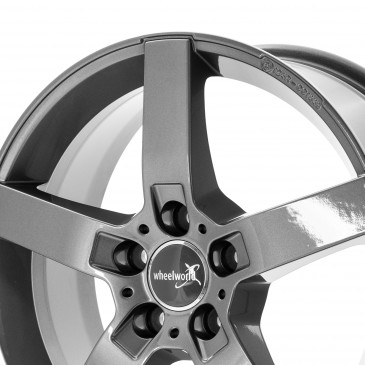 WHEELWORLD WH31 Daytona Grau lackiert
