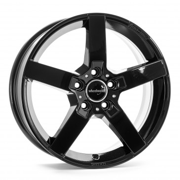 WHEELWORLD WH31 Schwarz glänzend lackiert