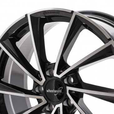 WHEELWORLD WH32 Schwarz glänzend lackiert