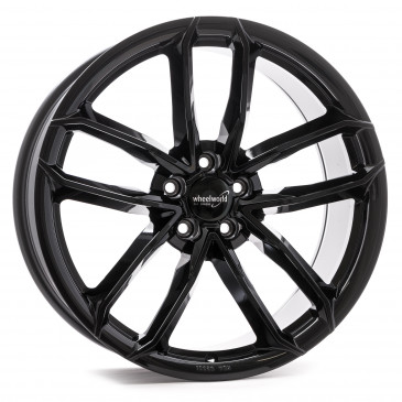WHEELWORLD WH33 Schwarz glänzend lackiert