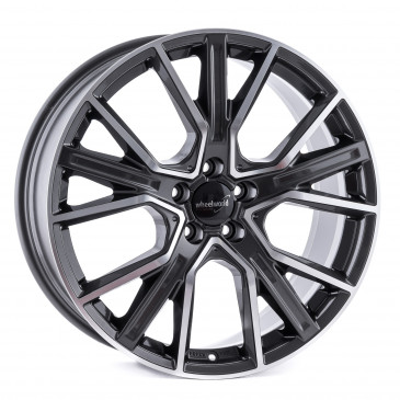 WHEELWORLD WH34 Dark Gunmetal Hochglanzpoliert