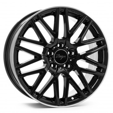 Z Design Z001 black lip polished