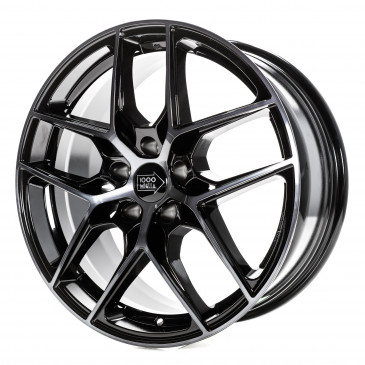 1000 Miglia MM1004 GLOSS BLACK DARK POLISHED
