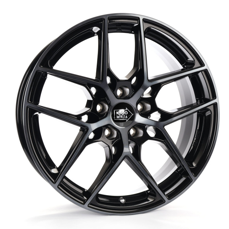 1000 Miglia MM1004 GLOSS BLACK DARK POLISHED