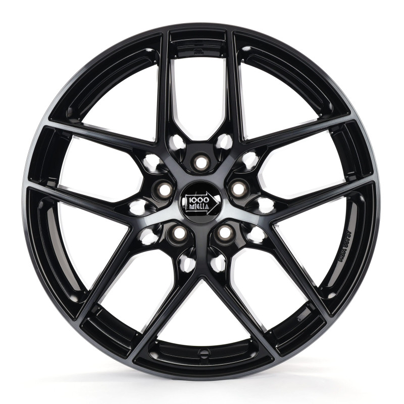 1000 Miglia MM1004 GLOSS BLACK DARK POLISHED