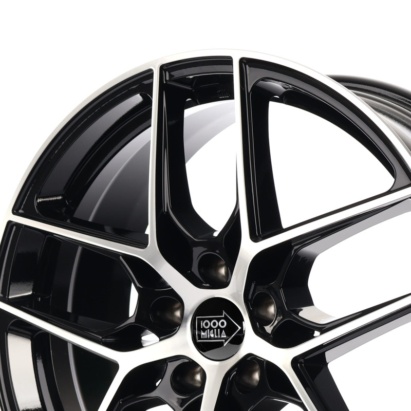 1000 Miglia MM1004 GLOSS BLACK POLISHED