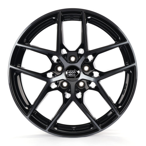 1000 Miglia MM1004 GLOSS BLACK DARK POLISHED