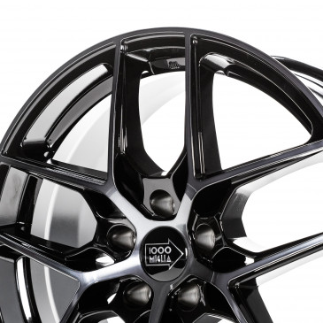 1000 Miglia MM1004 GLOSS BLACK DARK POLISHED