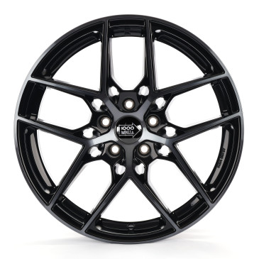 1000 Miglia MM1004 GLOSS BLACK DARK POLISHED