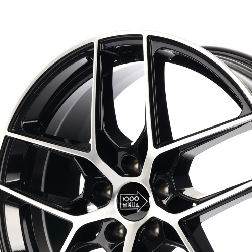 1000 Miglia MM1004 GLOSS BLACK POLISHED
