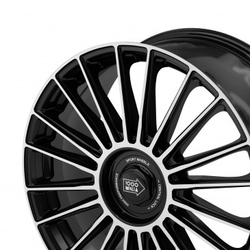 1000 Miglia MM1022 BLACK POLISHED