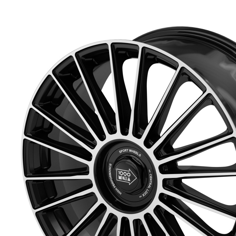 1000 Miglia MM1022 BLACK POLISHED