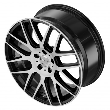 2DRV WH26 Schwarz Hochglanzpoliert